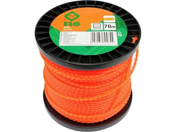 FLO Toya Sa Puola Valas žolei trimeriams | suktas "Silent" | 2,7 mm x 70 m (89485)