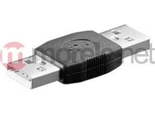 Delock - USB-hann-hunnveksler - USB (hann) til USB (hann) - svart