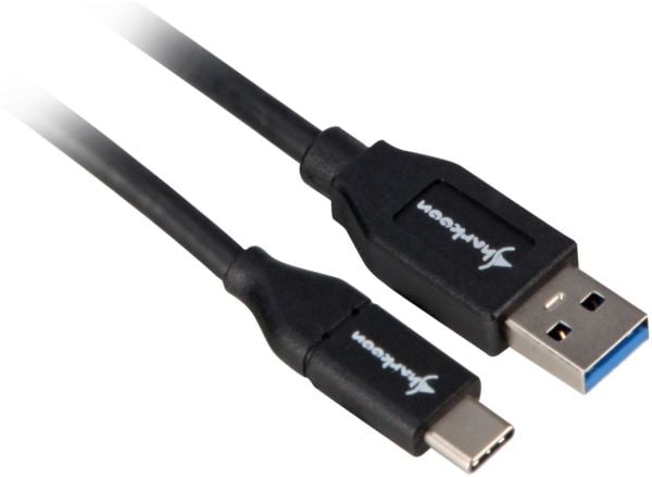 USB 3.2 Gen 2-kabel, USB-A-hann > USB-C-hann