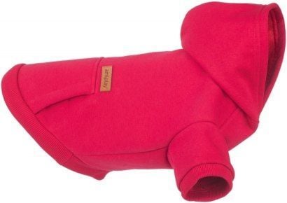 Ami Play hoodie för hund Texsas 30 cm Yorkshire Terrier röd