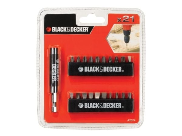 Black & Decker A7074-XJ, 20 kpl, 21 kpl