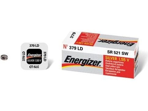 Energizer 379, Single-use battery, Silver-Oksid (S), Knapp/mynt, 1,55 V, 1 stykker, 16 mAh