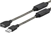 VivoLink - USB-forlengelseskabel - USB (hunn) til USB (hann) - USB 2.0 - 10 m - aktiv