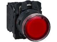 Schneider Electric XB5, Punainen, 220-240 V, 50 - 60 Hz, 10 A, 30 mm, 57 mm