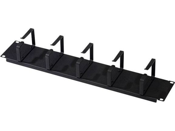 DIGITUS Professional Line DN-19 ORG-2U-SW - Rack-kabel styrepanel - sort, RAL 9005