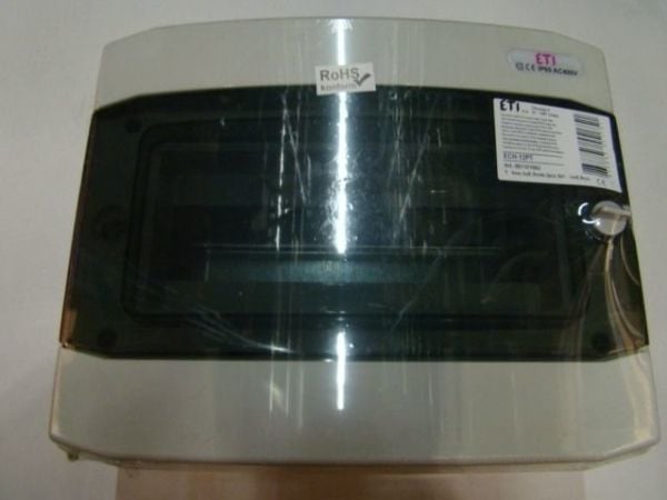 PV 1x12 pinta-asennettava / läpinäkyvä / UV 1500V DC IP65 ECH-12PT DIDO 001101062 modulaarinen kytkinlaite