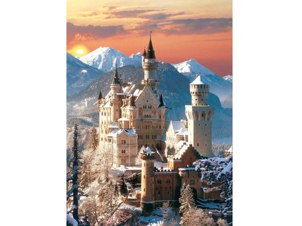Clementoni High Quality Collection - Neuschwanstein - puslespil - 1500 stykker - 1500 stykker