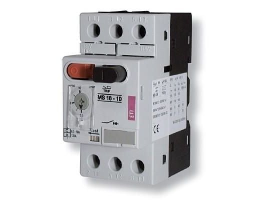 Eti-Polam motorskyddsbrytare 3P 0,55kW 1-1,6A MS18-1-1,6A (004600345)