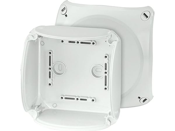 Hensel KF 0600 H, Polykarbonaatti (PC), harmaa, IP66, IP67, IP69, 130 mm, 77 mm, 130 mm, 130 mm