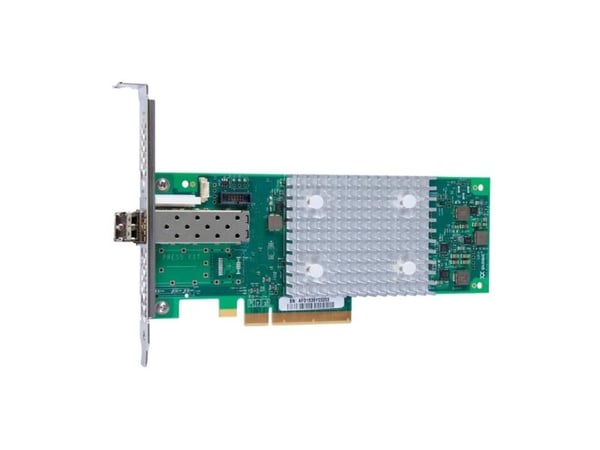 QLogic 16Gb FC Single-Port HBA (Enhanced Gen 5) - Vertbussadapter - PCIe 3.0 x8 lav profil - 16Gb Fibre Channel - for ThinkSystem SR250; SR530; SR5...