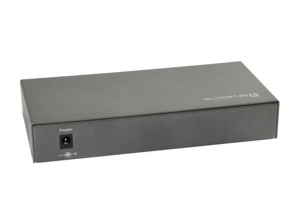 LevelOne GEP-0823 - Switch - 8 x 10/100/1000 (PoE+) - stasjonær - PoE+ (120 W)