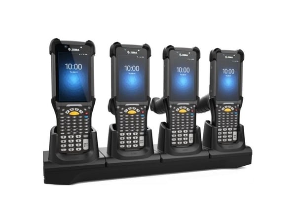 Zebra 4-Slot Charging Cradle - Laddningsställ för handdator - utgångskontakter: 4 - för Zebra MC930, MC9300, MC9300-G