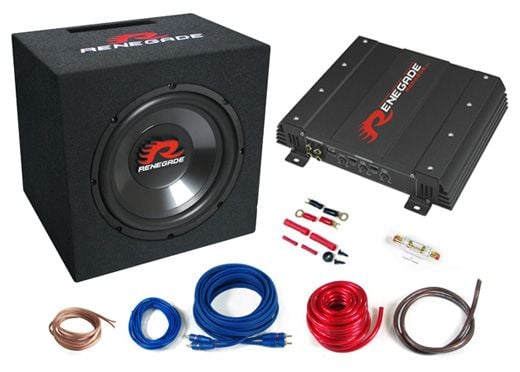 Renegade RBK1100XL, 4 kanavaa, 135 W, 75 W, 275 W, 150 W, 80 - 2000 Hz