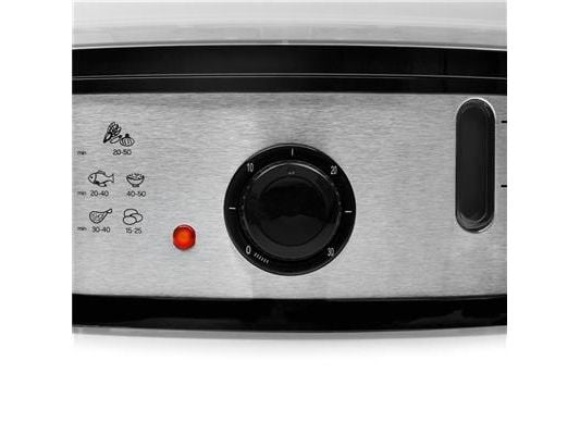 Tristar VS-3914, 3 kurver, Sort, Rustfritt stål, Translucent, Rotasjon, Front, 11 l