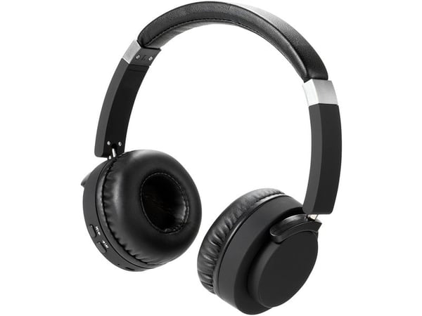 Vivanco BTHP 260 - Hodetelefoner med mikrofon - on-ear - Bluetooth - trådløs - 3,5 mm jakk - svart
