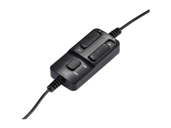 Vivanco TV Comfort 70 - Hodetelefoner - full størrelse - kablet - 3,5 mm jakk
