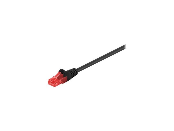 Goobay CAT 6-300 UTP Svart 3m, 3m, RJ-45, RJ-45
