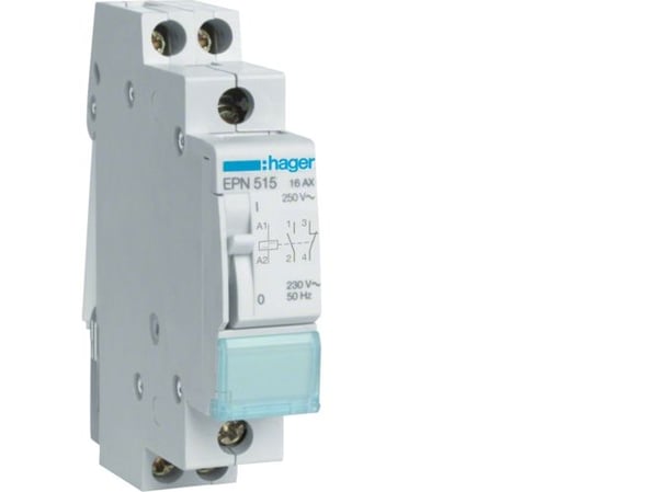Kiprelæ 16A 1 Slutte+1 Bryde 230V