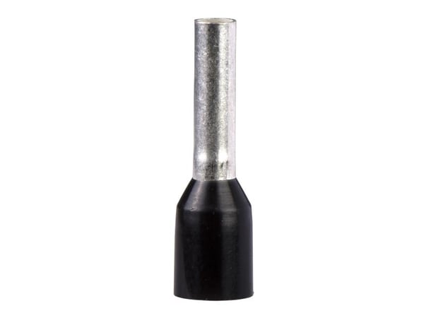 Schneider Electric DZ5CE015, Musta, 1,5 mm², Peltipurkki, 100 kpl, UL, 8 mm