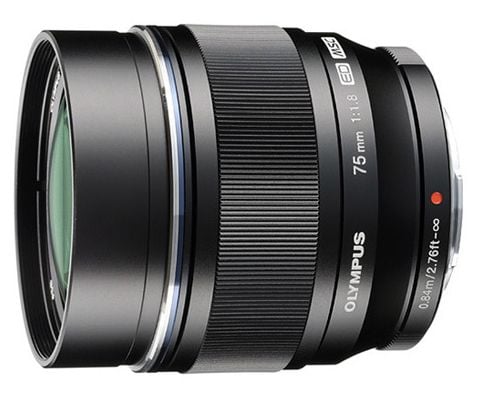 Olympus M.Zuiko Digital ED - Telefotoobjektiv - 75 mm - f/1.8 - Micro Four Thirds - for OM-D E-M1, E-M10, EM-5, E-M5; PEN E-P5, E-PL10, E-PL1s, E-P...