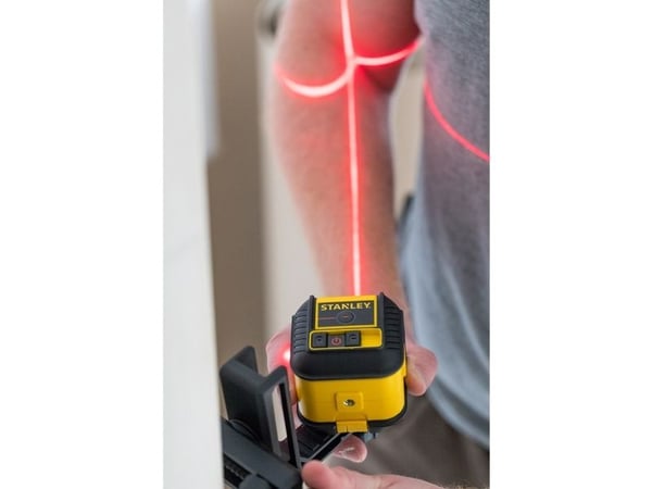 Stanley STHT77502-1, 12 m, 0,5 mm/m, 4°, 635 nm, Horisontal/vertikal, Rød