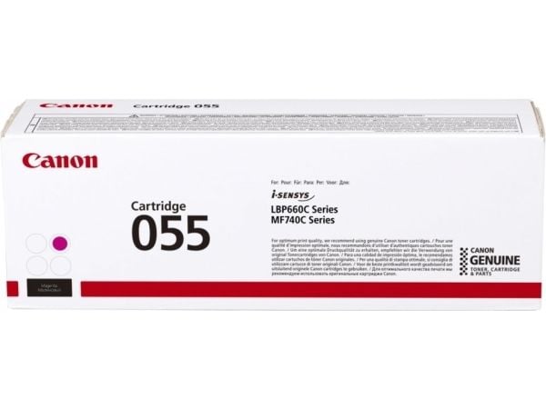 Canon 055, 2100 sivua, Magenta, 1 kpl