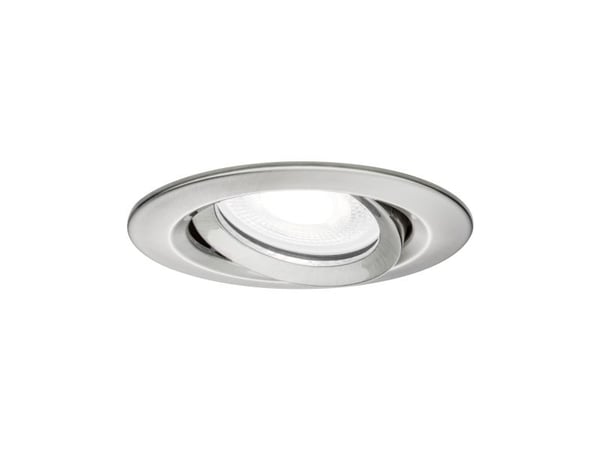 Paulmann 936.71, Innfelt lyspanel, GU10, 1 pære(r), LED, 4000 K, Rustfritt stål