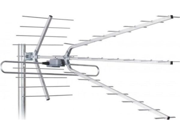 RTV Antenna Libox LIBOX Directional DVB-T antenna with Combo LB2100W signal amplifier | VHF, UHF, LTE