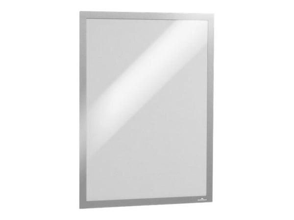 DURABLE DURAFRAME - Dokumentholder - for A3 - dobbeltsidet - sølv (en pakke 2)