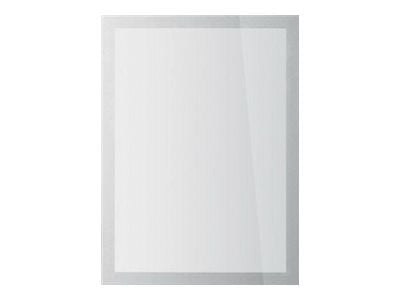 DURABLE DURAFRAME SUN - Dokumentholder - for A4 - dobbeltsidet - sølv (en pakke 2)