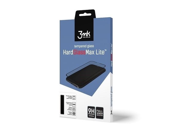 3MK HG Max Lite til Nokia 7.1 Plus, svart (universell)
