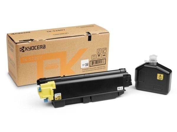 KYOCERA TK-5280Y, 11000 sivua, Keltainen, 1 kpl