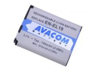 AVACOM EN-EL19, Nikon, 620 mAh, 3,7 V, Lithium-Ion (Li-Ion)