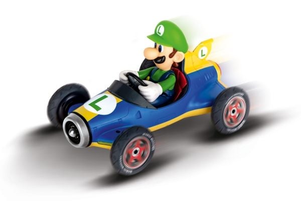 Carrera RC Mario Kart Mach 8 - Luigi, Buggy, 1:18, 6 år, 700 mAh