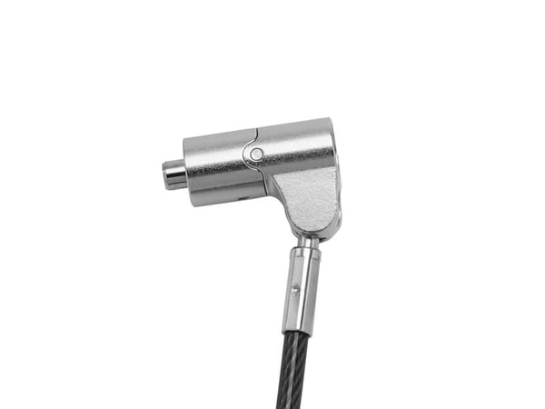 DICOTA Security Lock Exchangeable T/N/W Head - Sikkerhetskabellås - antrasitt - 2 m