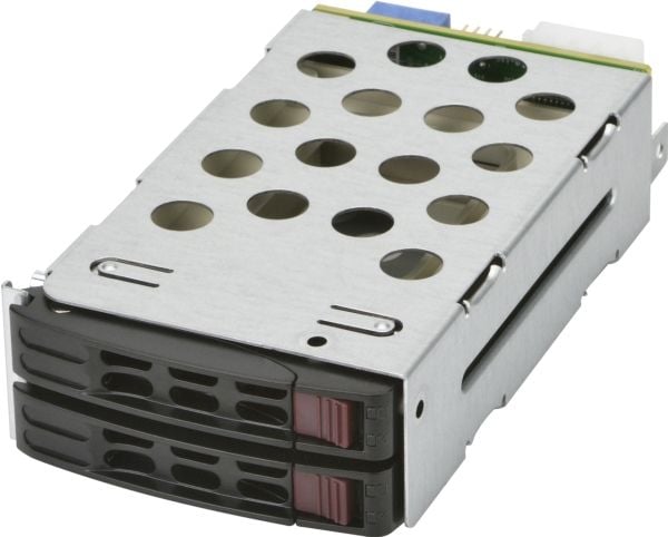 Supermicro - Hus for lagringsenhet - 2,5" - svart