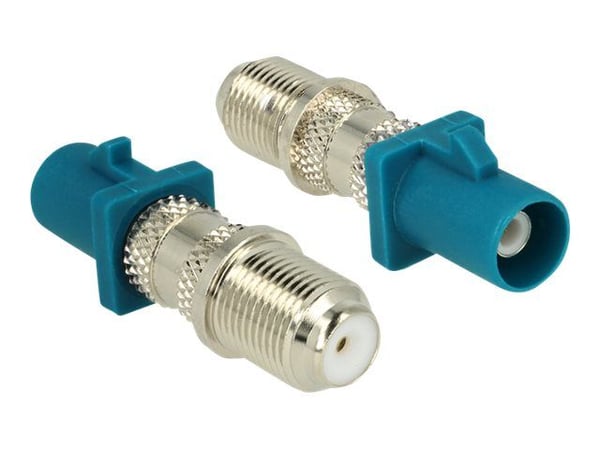 Delock - RF-adapter - F-kopling beholder til FAKRA Z-kobling plugg - koaksial