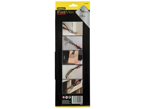 Stanley 0-20-501, Japansk sag, Tre, Sort, 25 cm, 600 mm