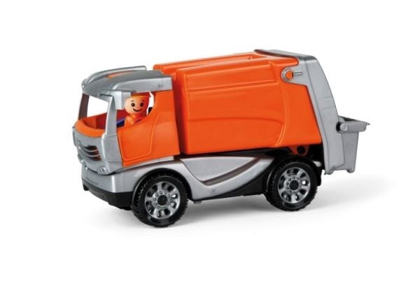 Lena Truckies Garbage Truck, Truck, 2 år, Plast, Grå, Oransje