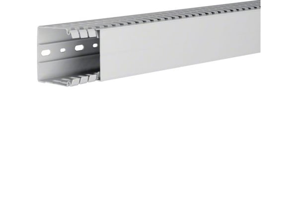 Hager-johtokanava (L x S x K) 2000 x 60 x 60 mm HA760060 1 kpl vaaleanharmaa (HA760060)