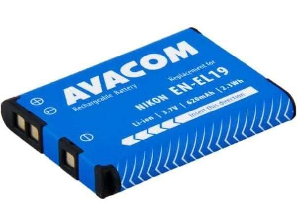 AVACOM EN-EL19, Nikon, 620 mAh, 3,7 V, Lithium-Ion (Li-Ion)