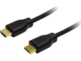 LogiLink CH0005, 0,5 m, HDMI Type A (Standard), HDMI Type A (Standard), 8,16 Gbit/s, musta
