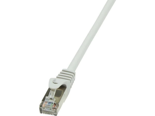 LogiLink 10m Cat.6 F/UTP, 10 m, Cat6, F/UTP (FTP), RJ-45, RJ-45, Grå