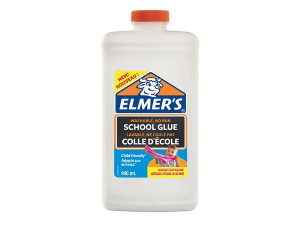 Skollim Elmer's white 946 ml - tvättbart för slem Skollim Elmer's white 946 ml - tvättbart för slem