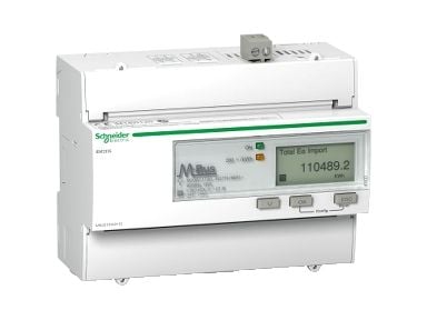 SCHNEIDER ELECTRIC Acti9 3-vaiheinen kilowattituntimittari DIN-kiskoon asennettavaksi. SCHNEIDER ELECTRIC Acti9 3-vaiheinen kilowattituntimittari DIN-kiskoon asennettavaksi.
