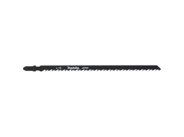 Makita L-10 - Stikksagblad - for tre, plast, kryssfinér, finertre, polyvinylklorid (PVC) - 5 deler - T-skaft - lengde: 180 mm - for Makita DJV182Z