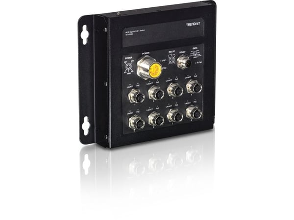 TRENDnet TI-TPG80 - Switch - ikke-styrt - 8 x 100/1000/10000 + 1 x delt Gigabit SFP + 1 x SFP - veggmonterbar - DC-strøm - TAA-samsvar