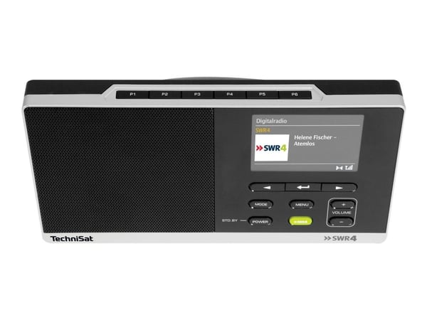 TechniSat DigitRadio 215 SWR4 Edition - DAB-radio - svart