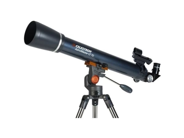 Celestron AstroMaster LT 70AZ, Musta, Sininen, 711 mm