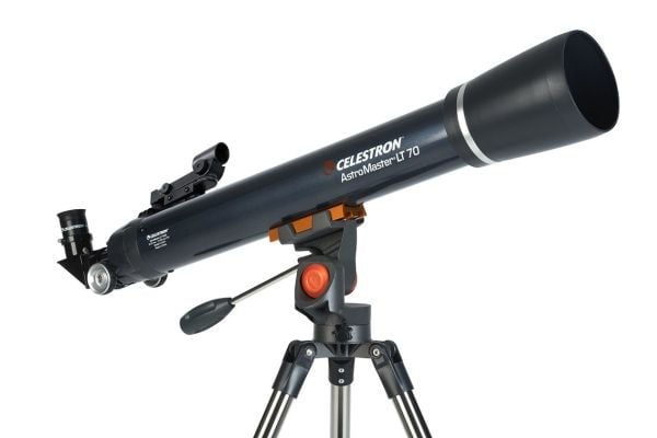 Celestron AstroMaster LT 70AZ, Sort, Blå, 711 mm